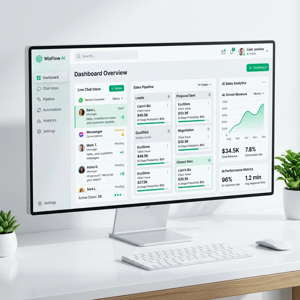 WhatsPilot SaaS Dashboard